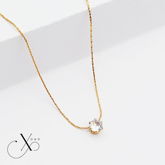 Minimalist Crystal Necklace