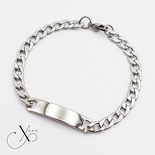 Curb Bar Bracelet