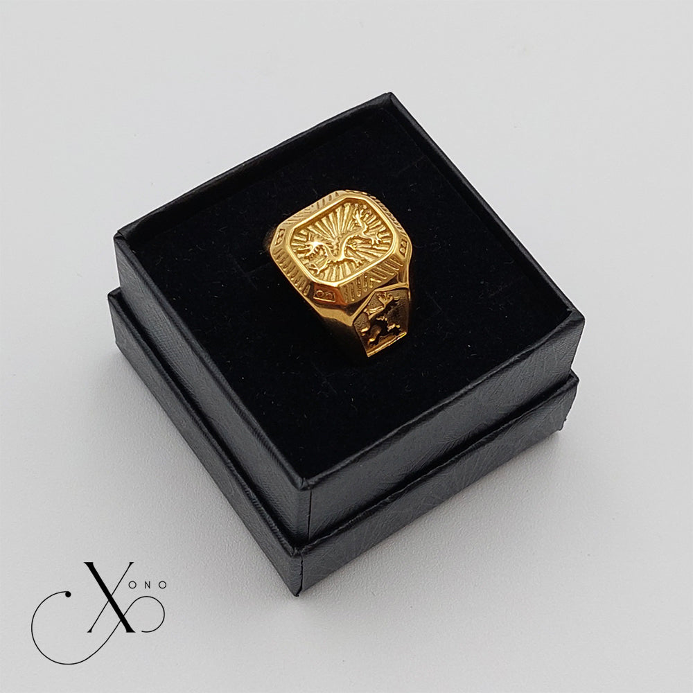 Gold Dragon Ring