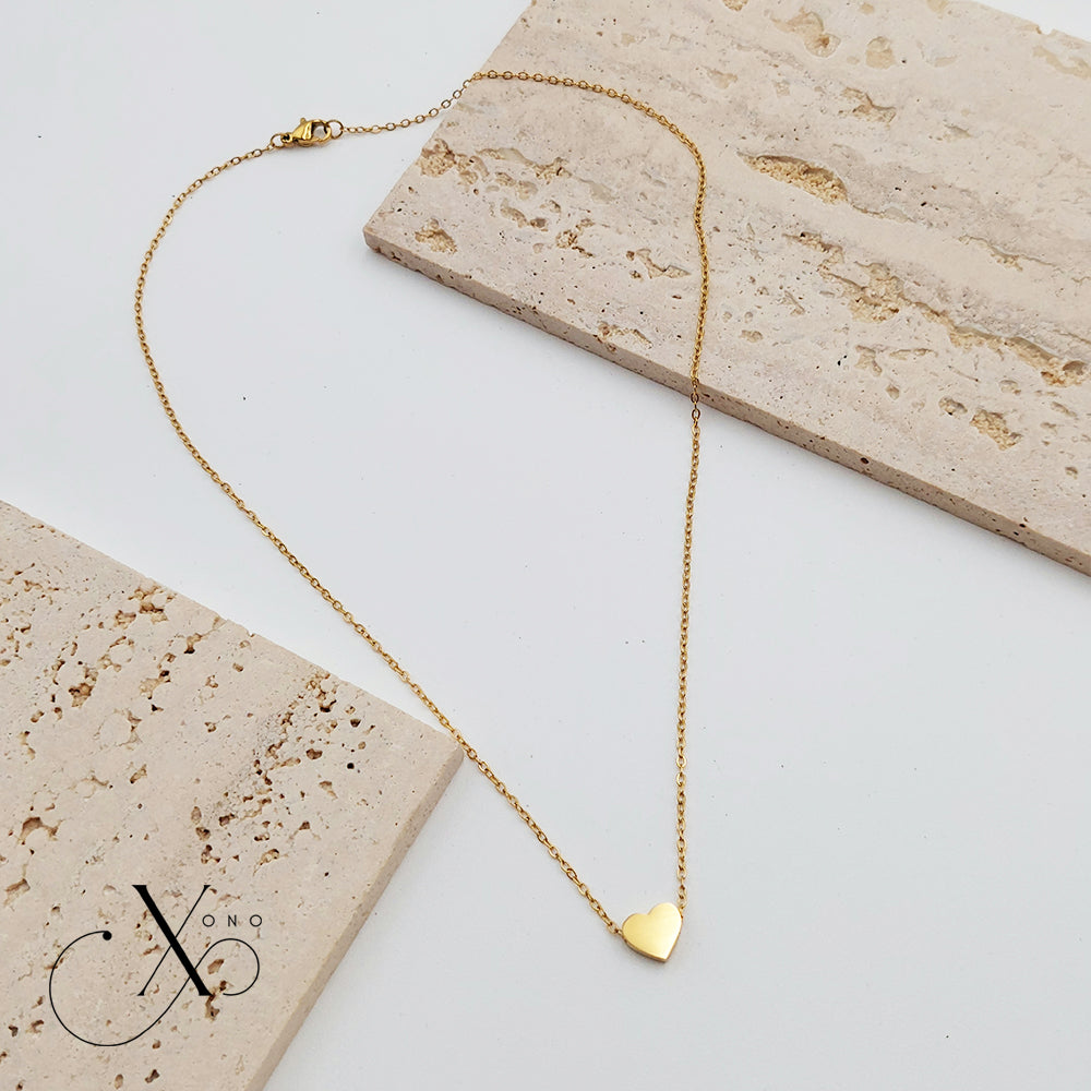 Golden Heart Necklace