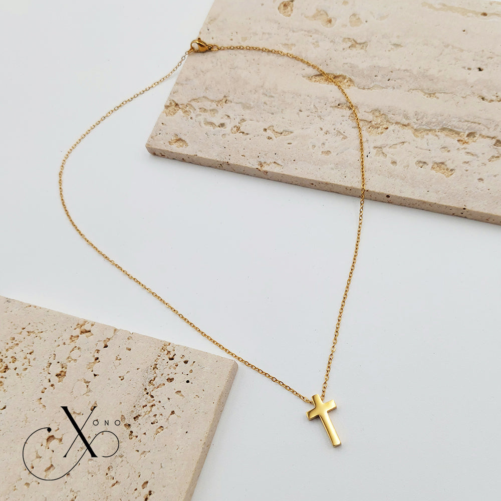 Golden Cross Necklace