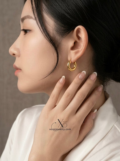 Gladys Hoop Earrings