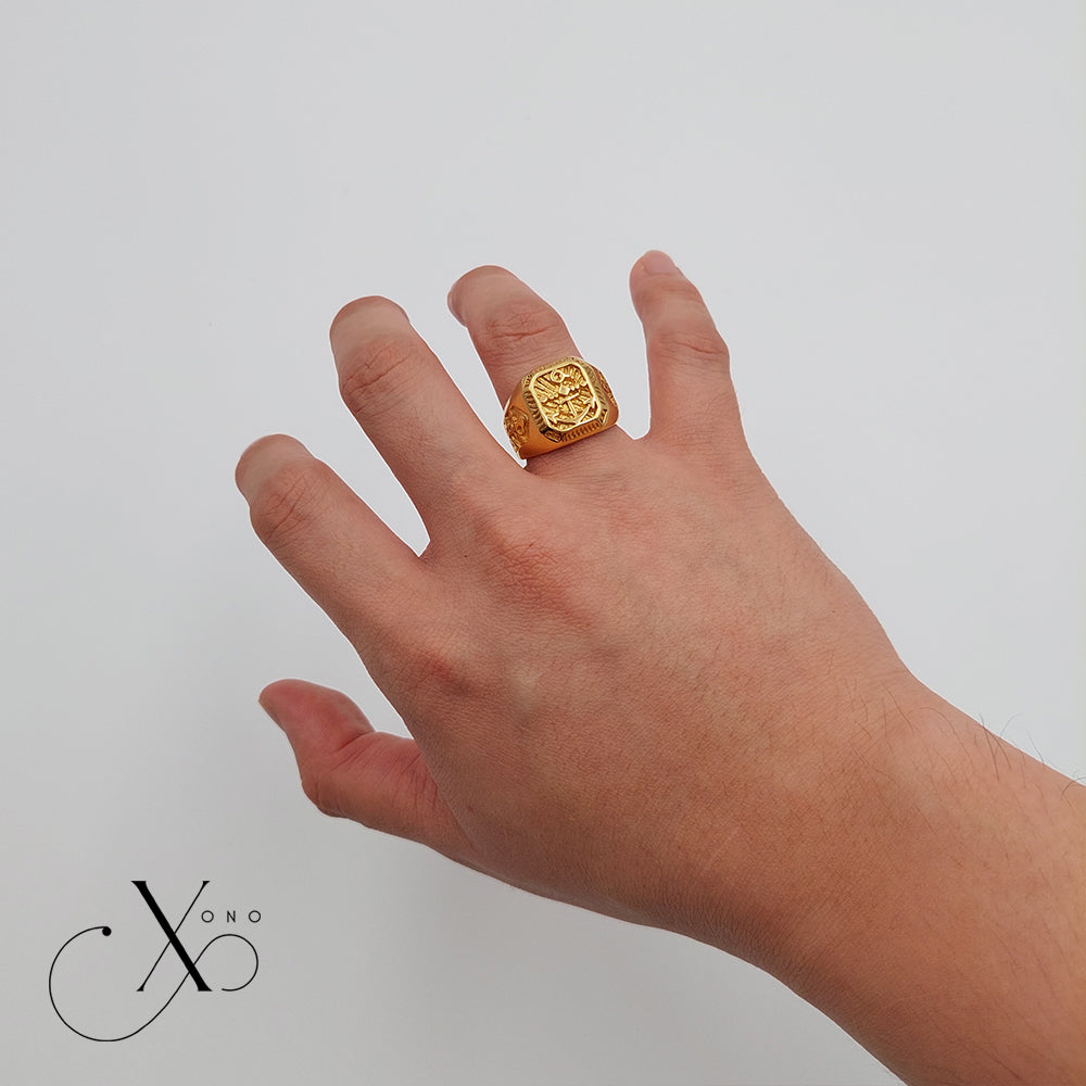 Gold Anchor Ring