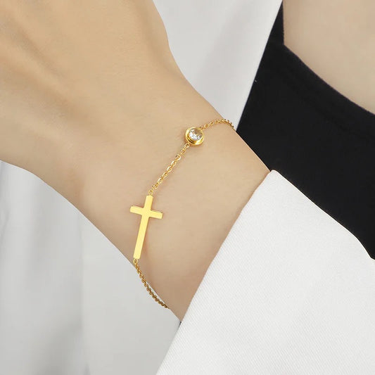 Cross Bracelet