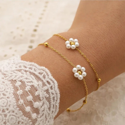 Gianna Flower Bracelet