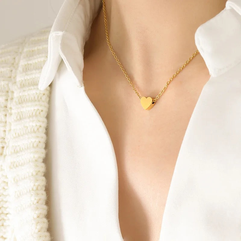 Golden Heart Necklace