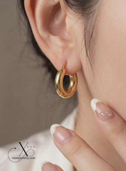 Gladys Hoop Earrings