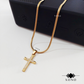 Classic Iced Cross Necklace